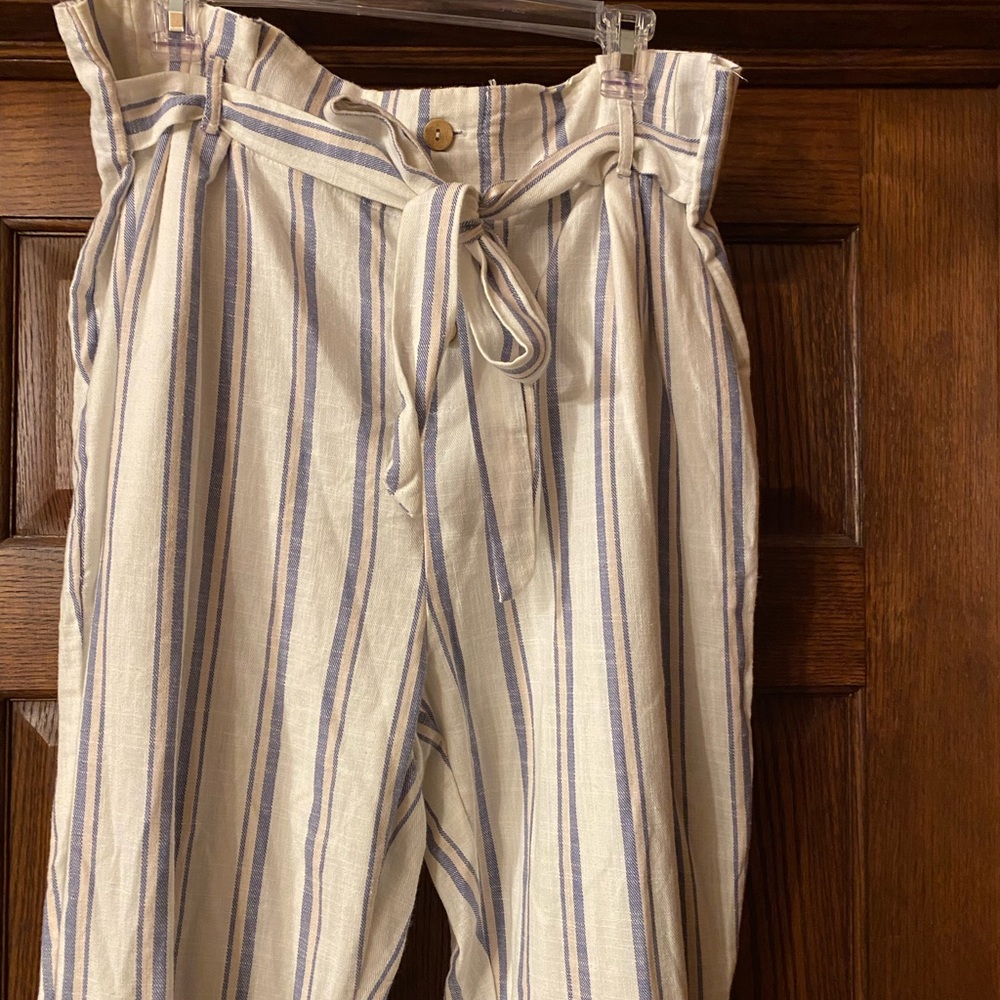 Hot Kiss Paper Bag waist pants NWOT